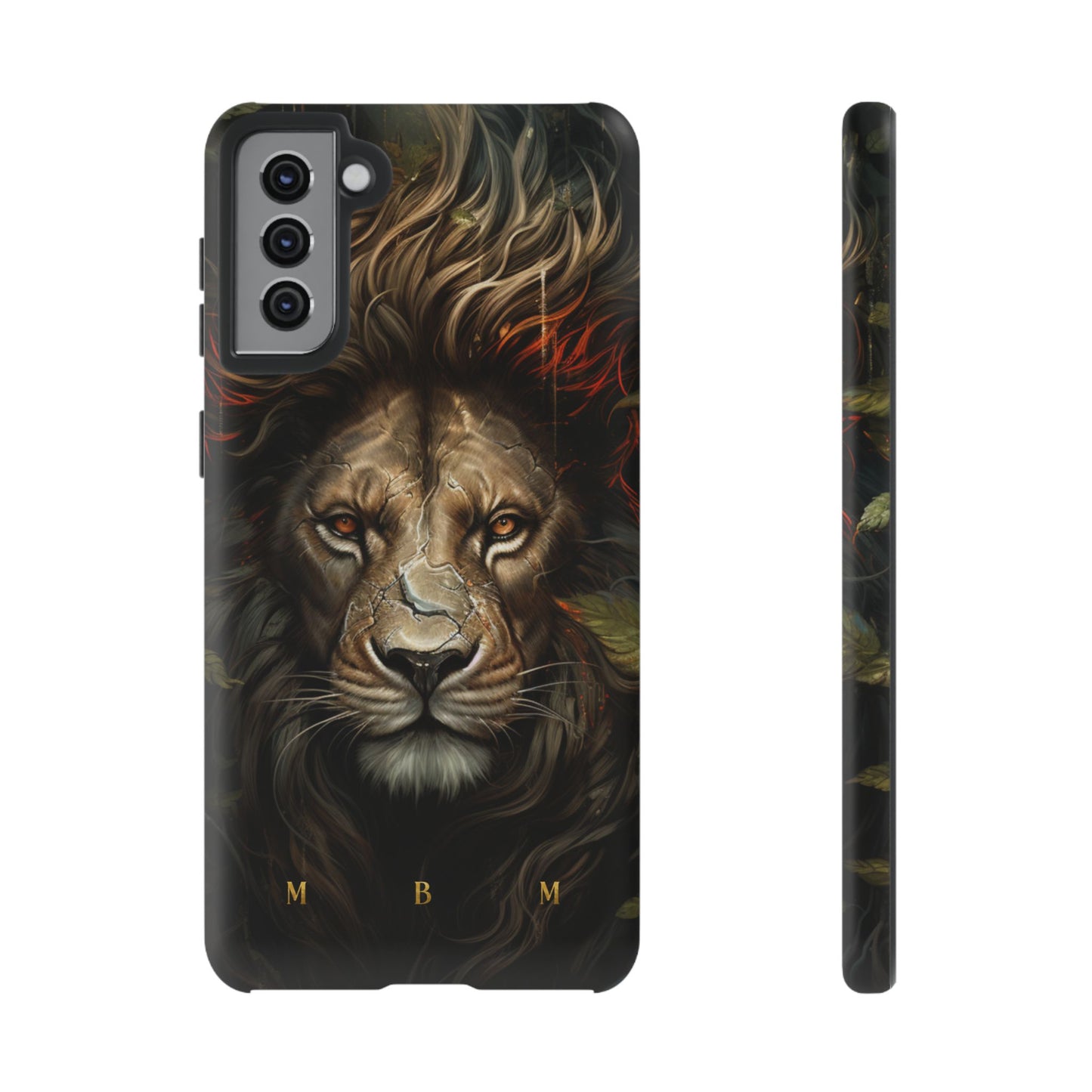 Dark Lion Samsung Galaxy S Tough Case