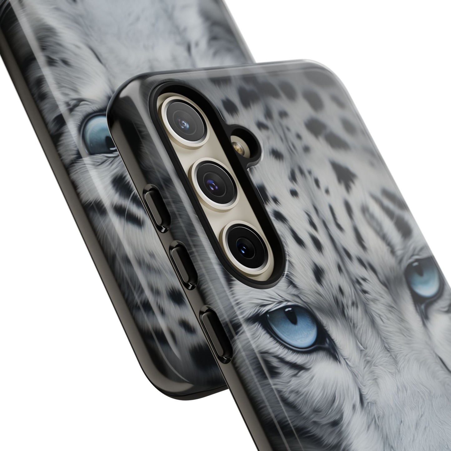 White Leopard Samsung Galaxy S Tough Case