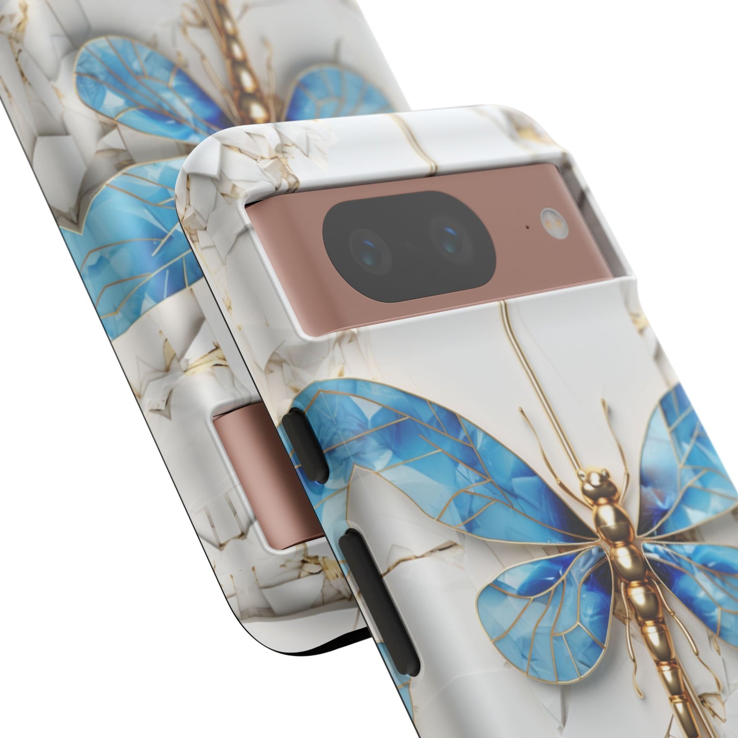 Dragonfly Blue Google Pixel Tough Case
