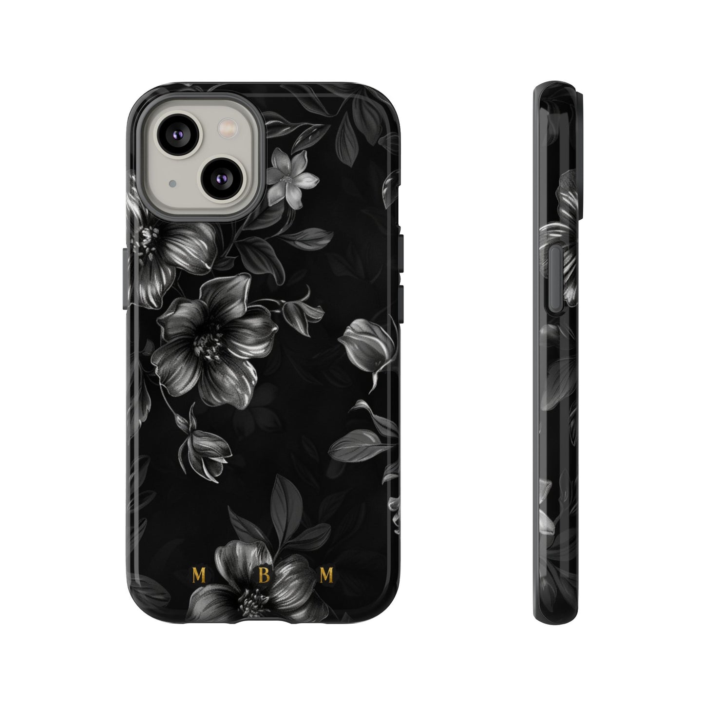 Midnight Flora iPhone Tough Case