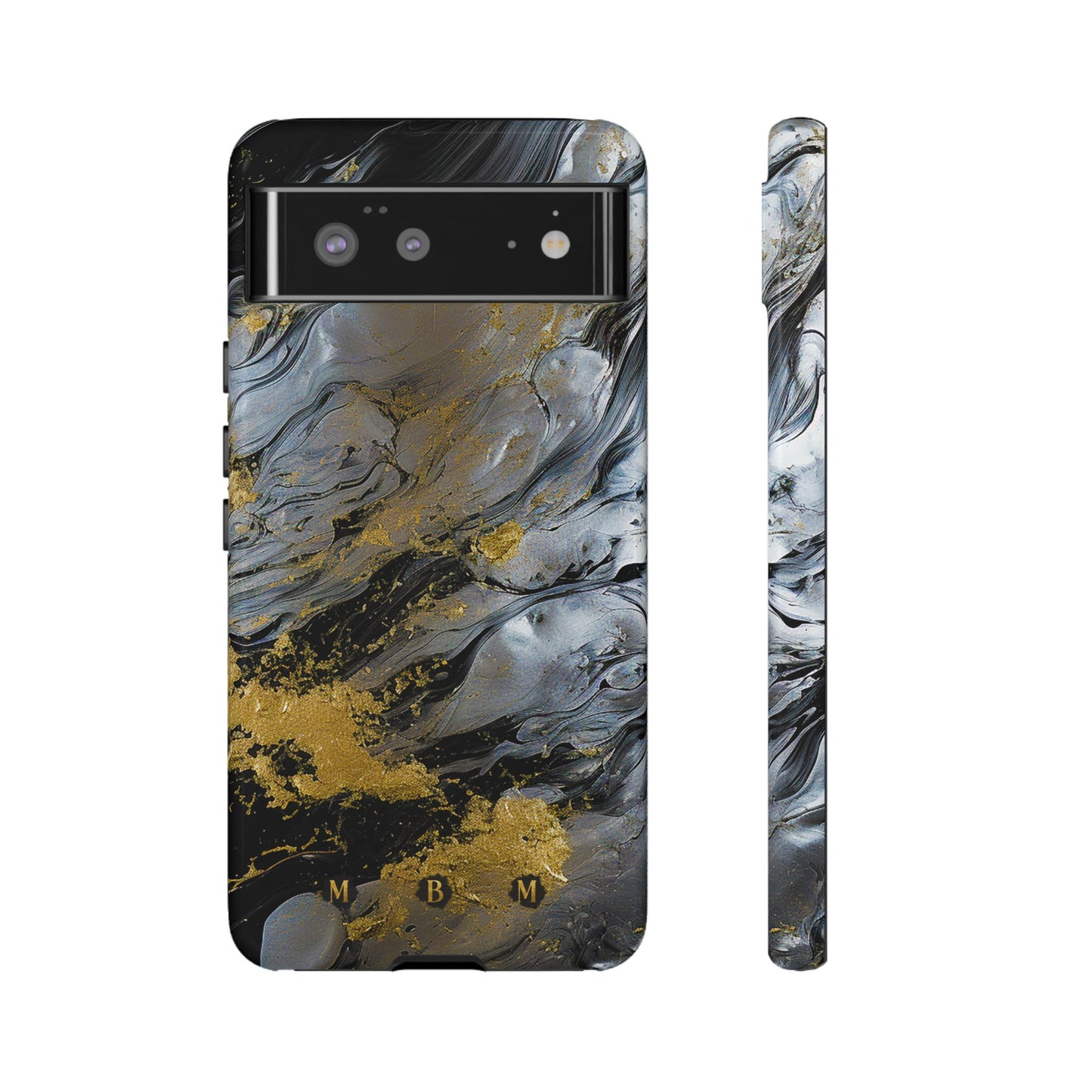 Tarnished Silver Google Pixel Tough Case