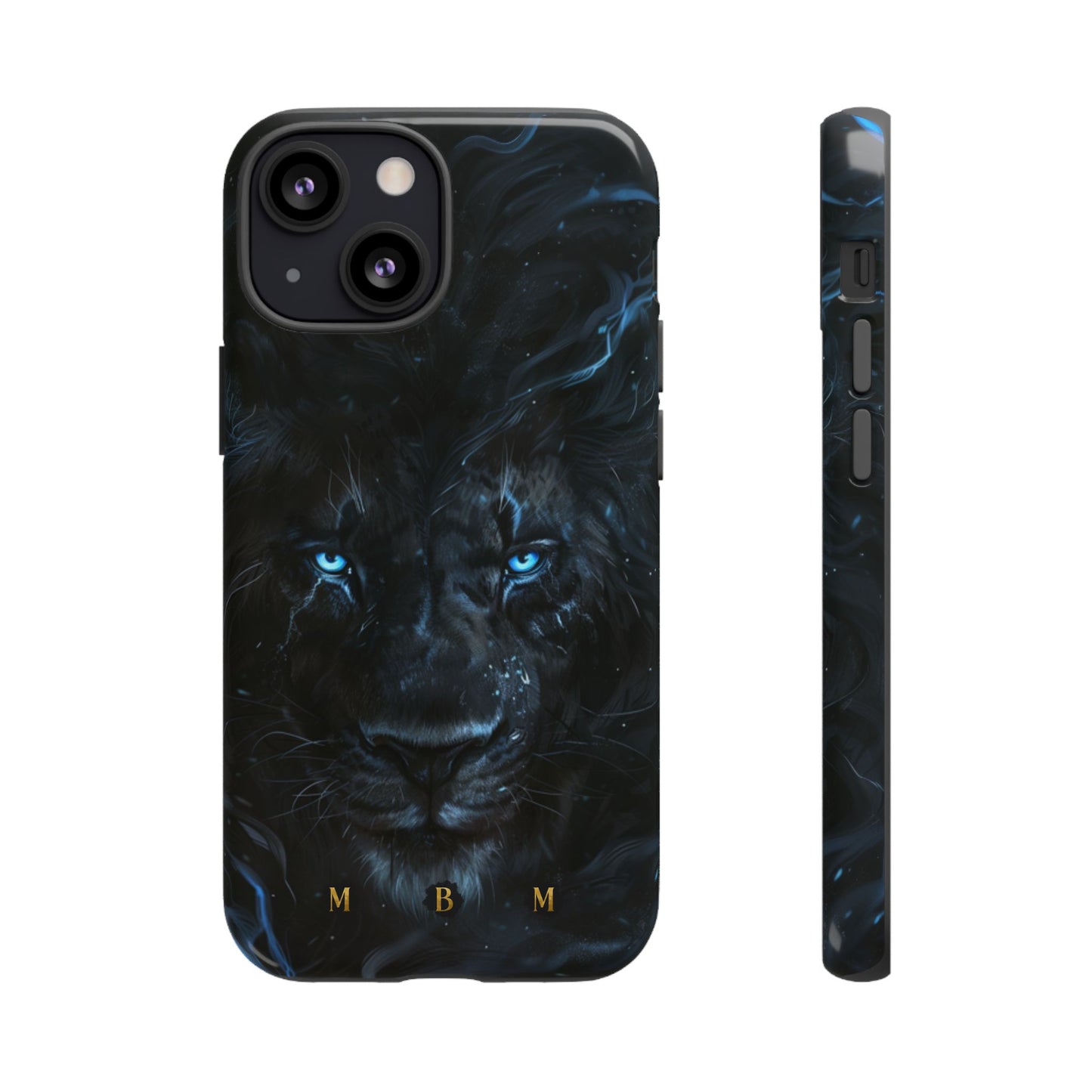 Black Lion iPhone Tough Case