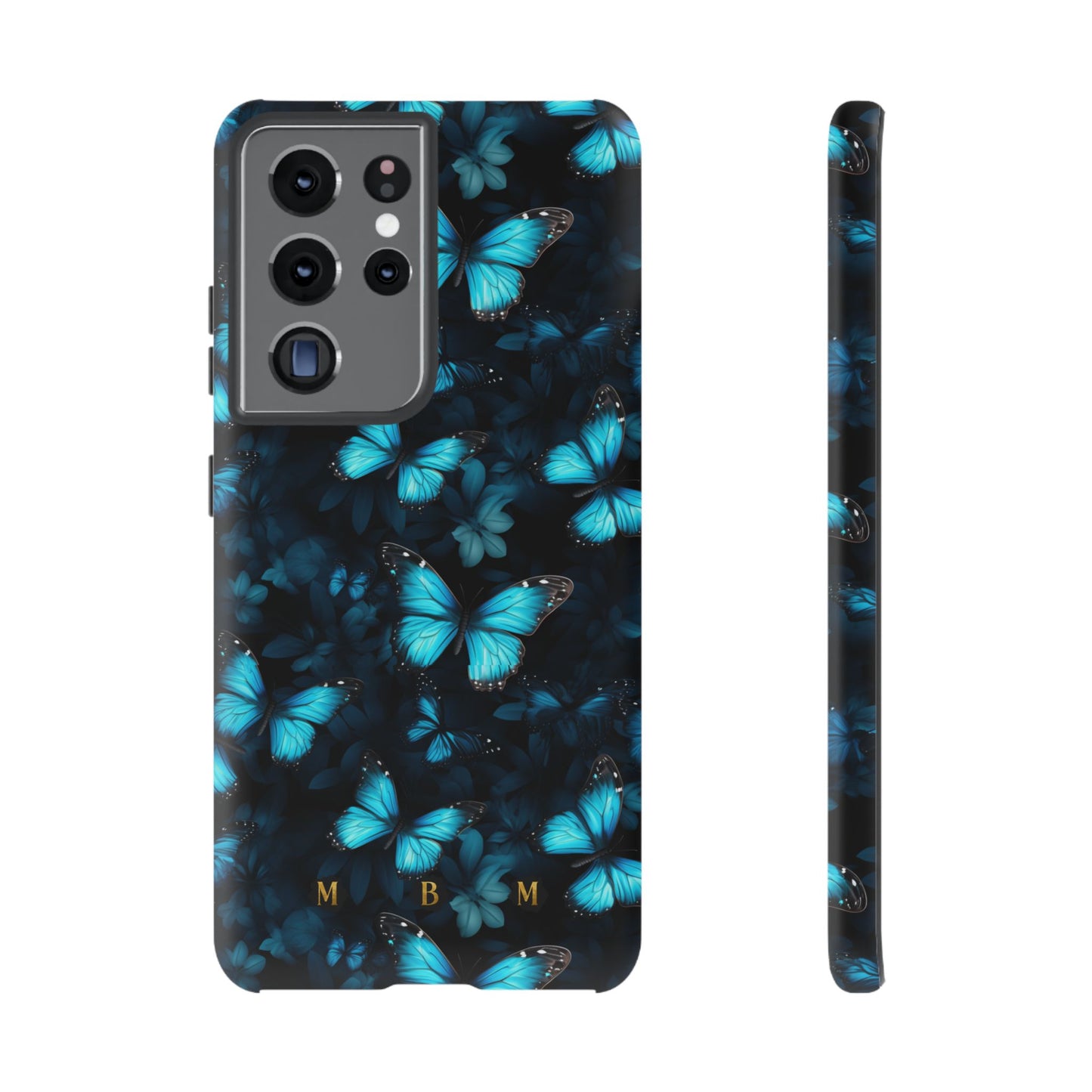 Blue Butterflies Samsung Galaxy S Tough Case