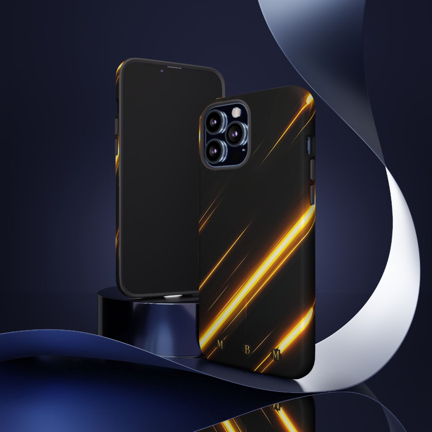 Golden Pulse iPhone Tough Case