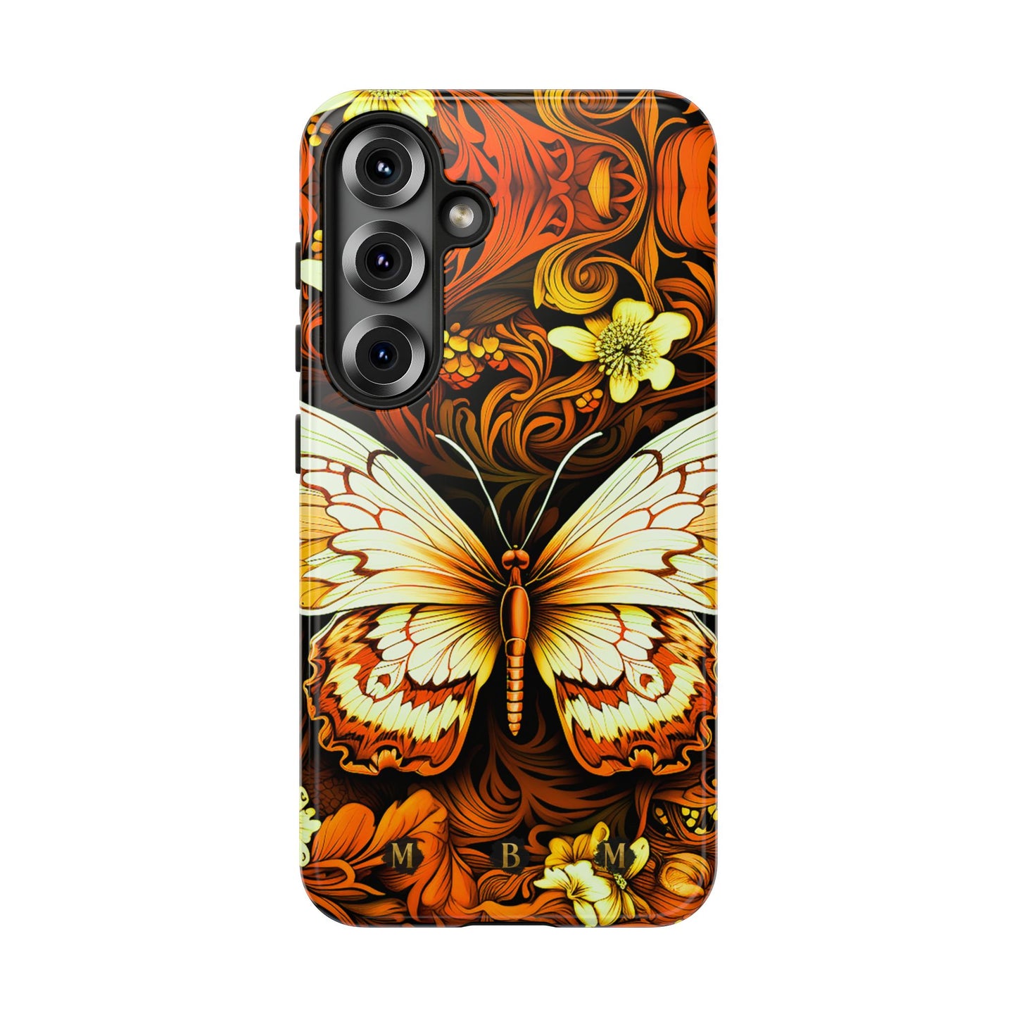 Vintage Orange Samsung Galaxy S Tough Case