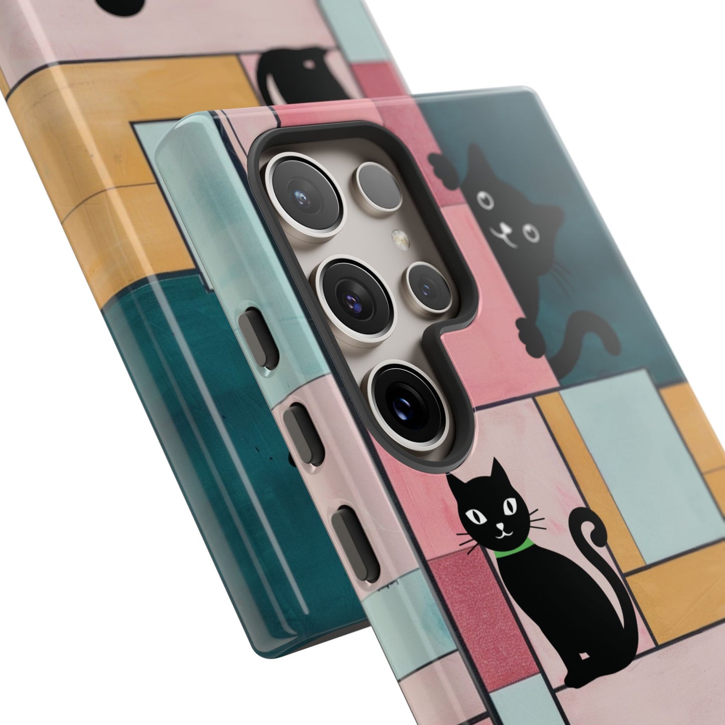 Block Cats Samsung Galaxy S Tough Case