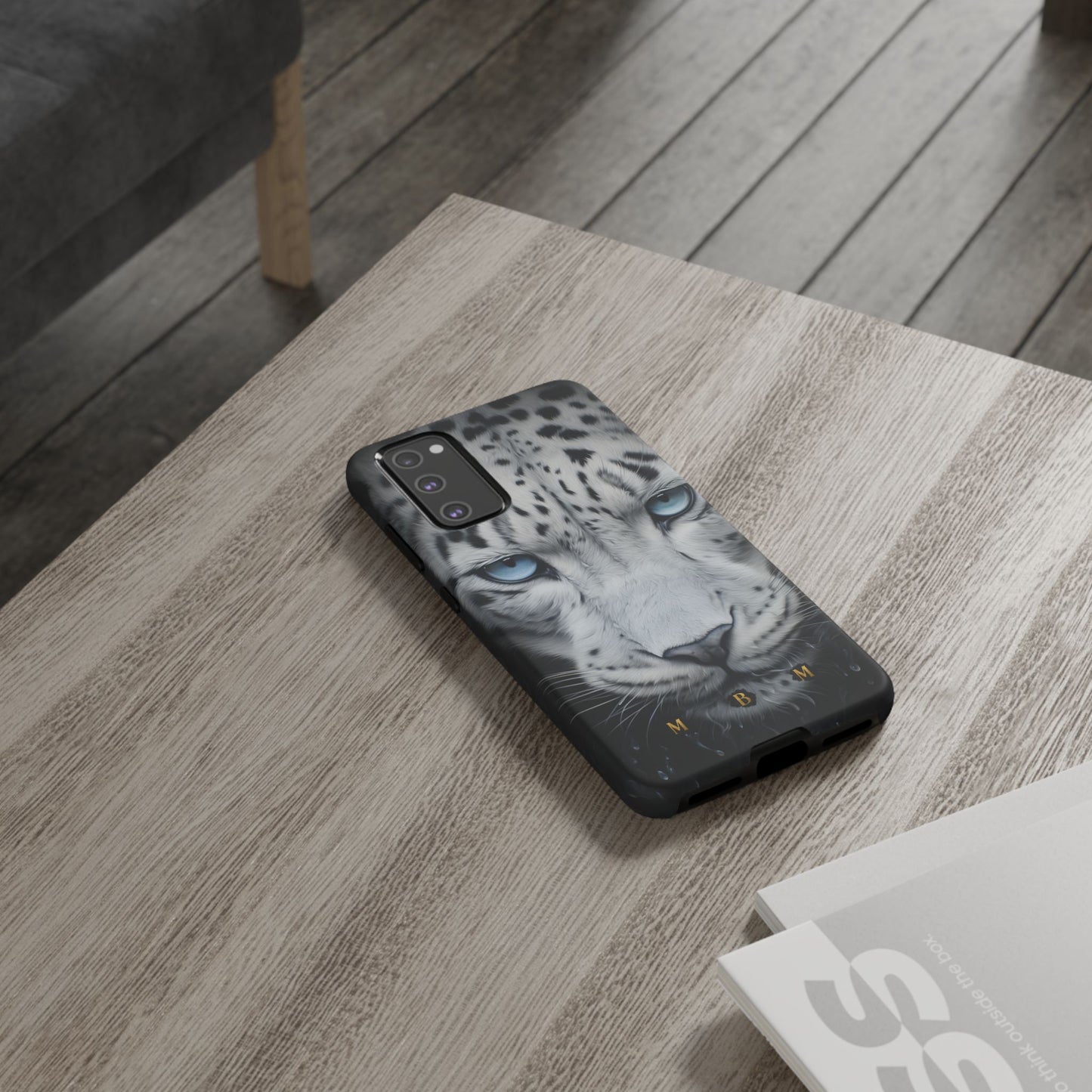 White Leopard Samsung Galaxy S Tough Case