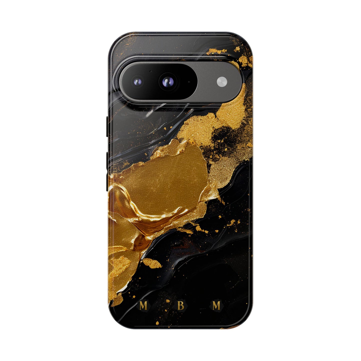 Black Gold Google Pixel Tough Case