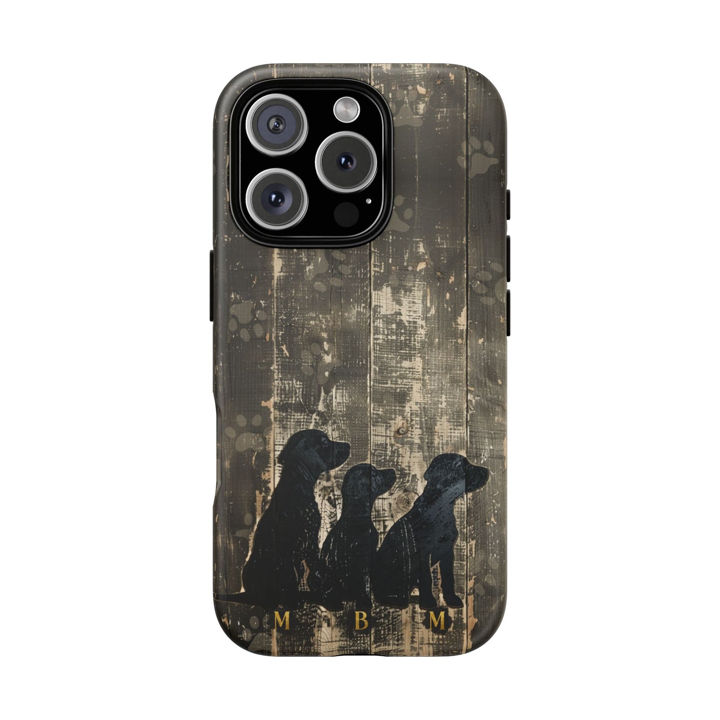 BarkWood iPhone Tough Case