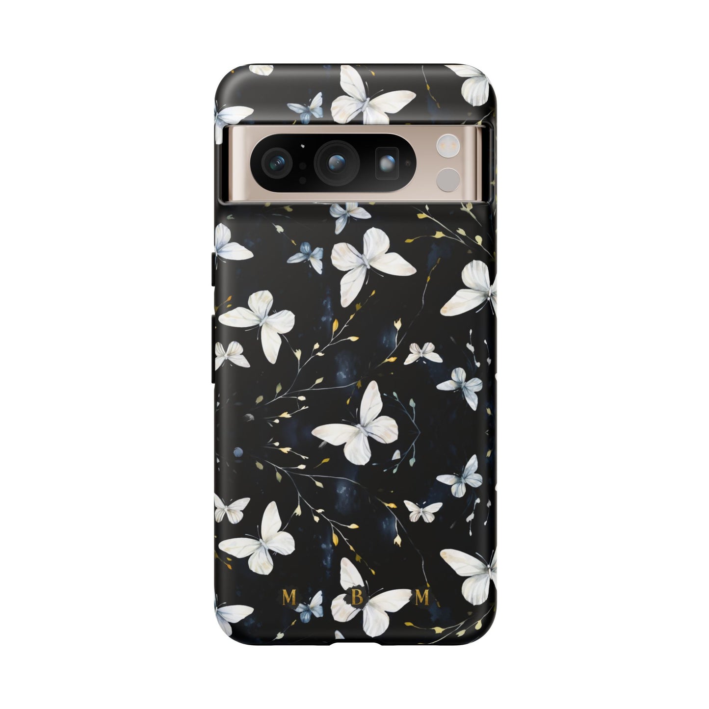 White Butterflies Google Pixel Tough Case