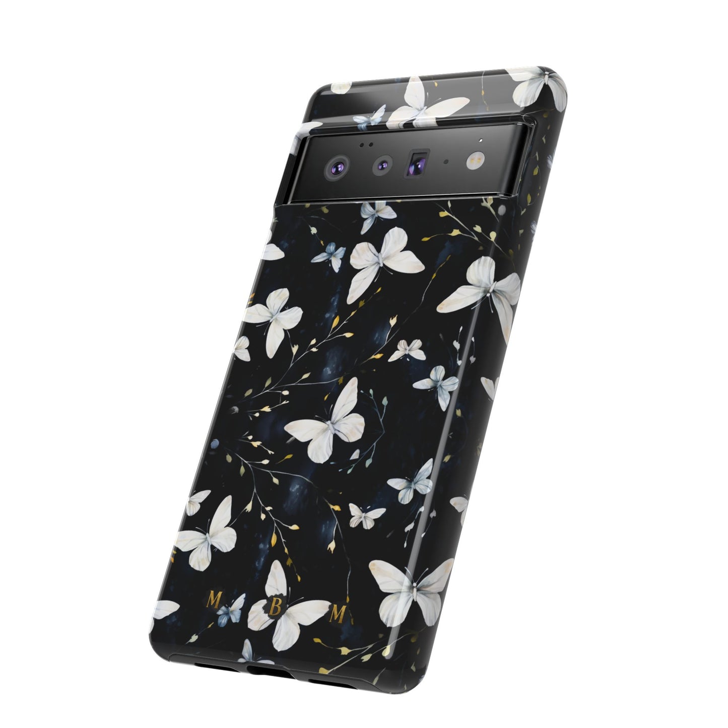 White Butterflies Google Pixel Tough Case