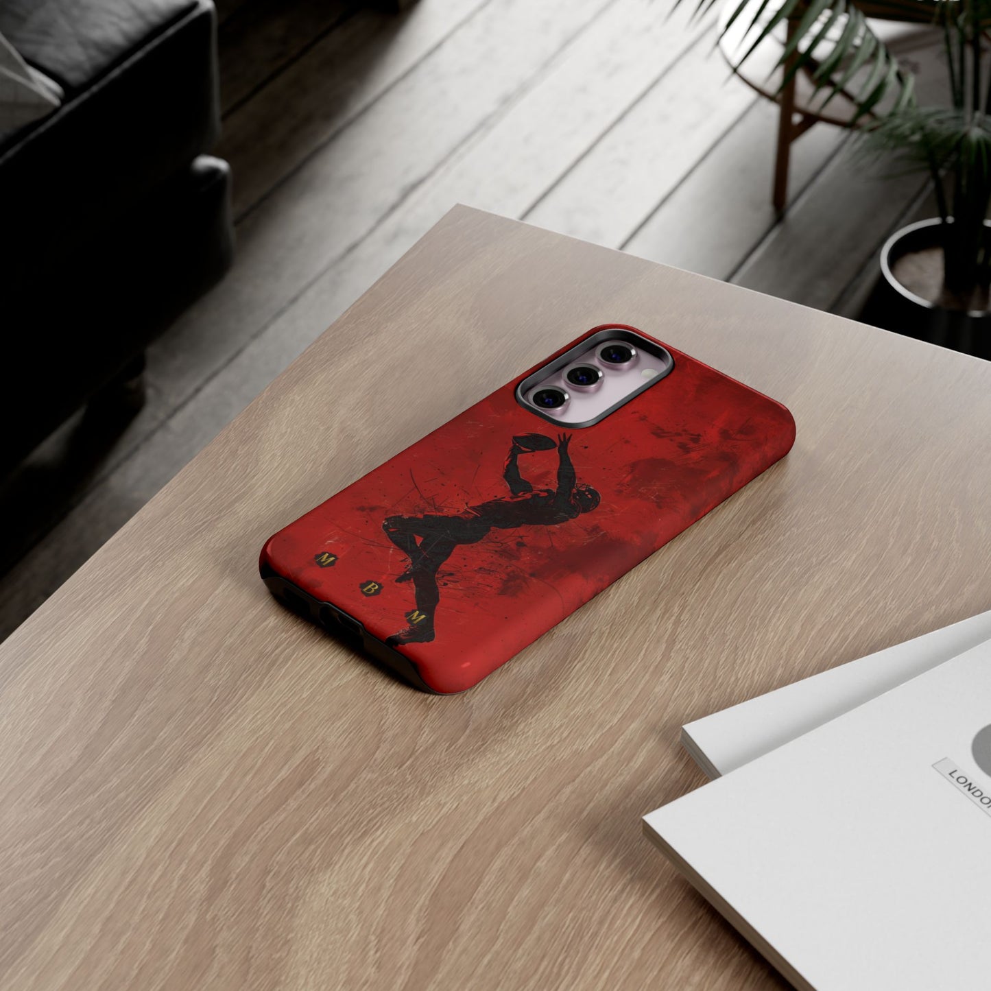 Red 1st & 10 Samsung Galaxy S Tough Case