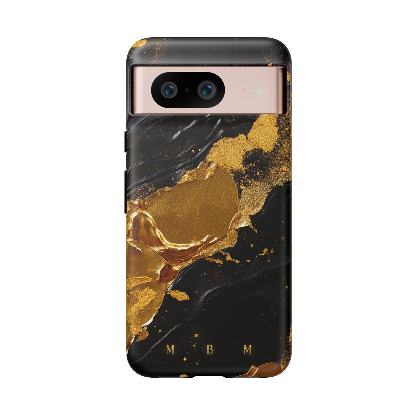 Black Gold Google Pixel Tough Case
