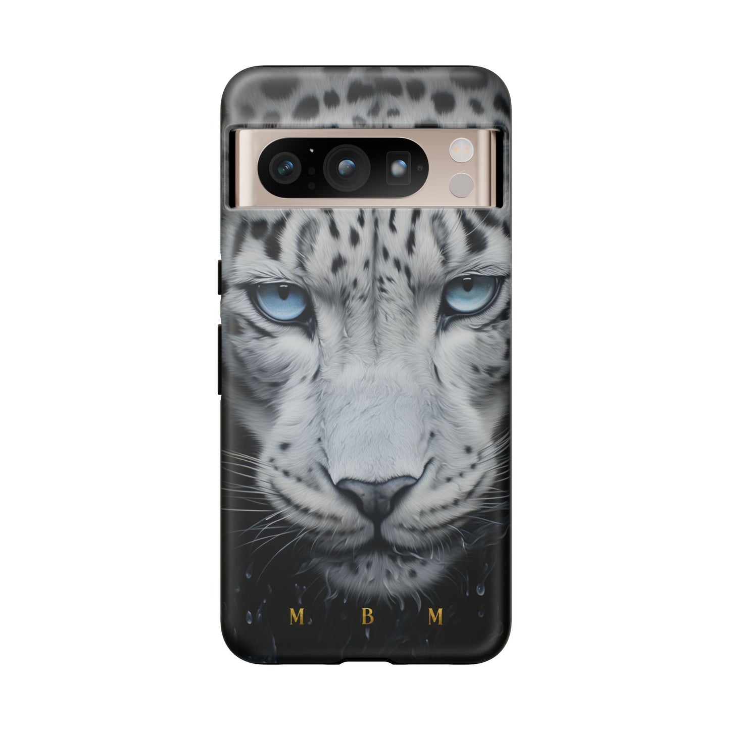 White Leopard Google Pixel Tough Case