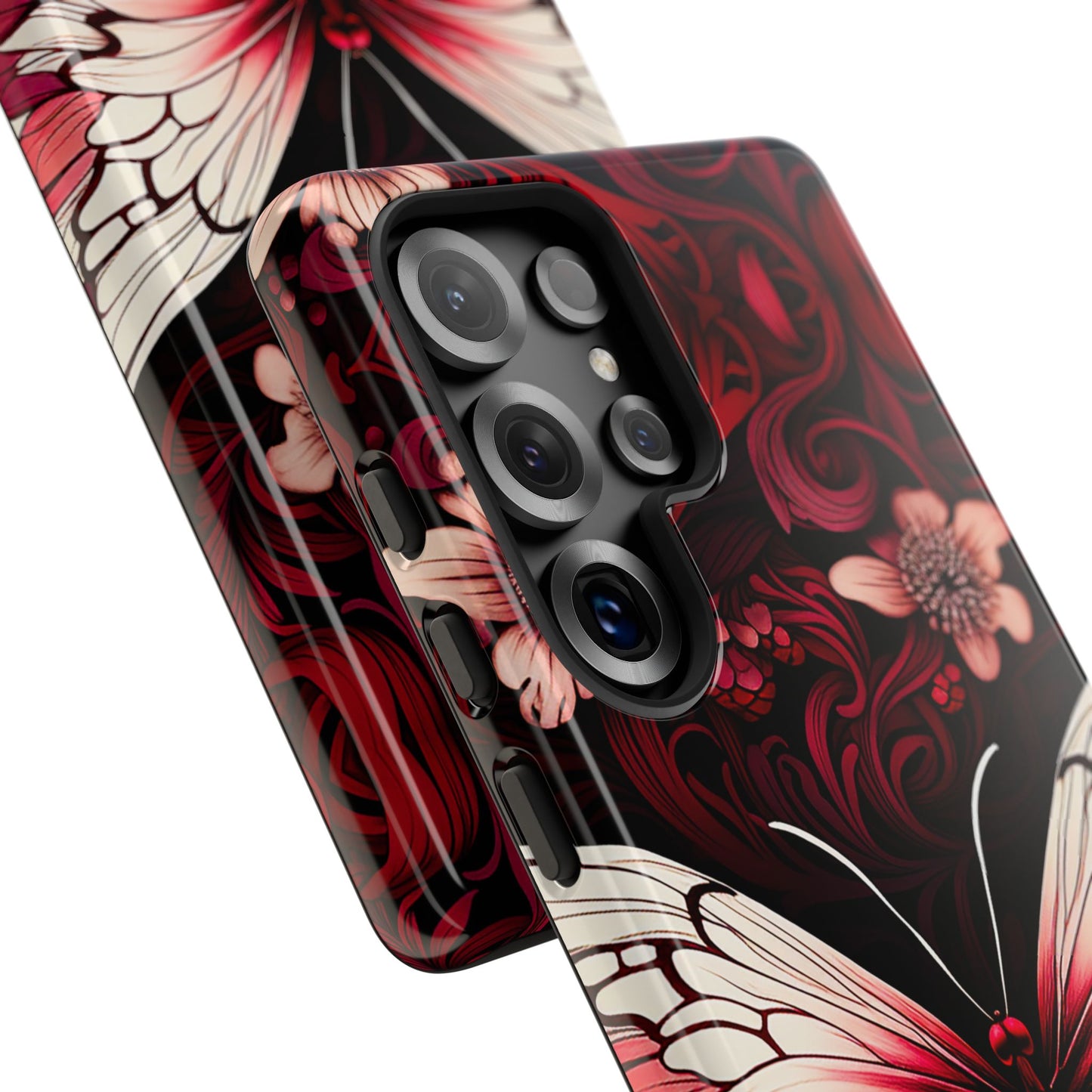 Vintage Butterfly Samsung Galaxy S Tough Case