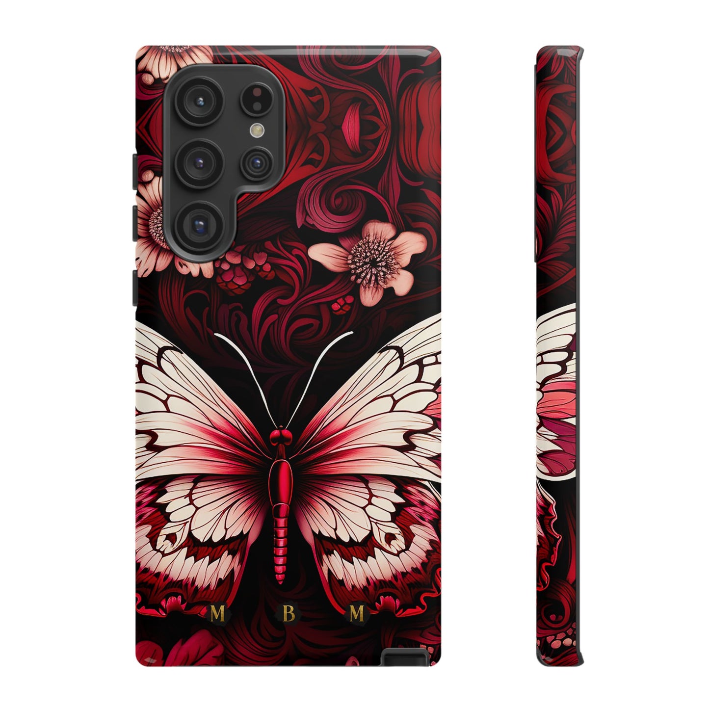 Vintage Butterfly Samsung Galaxy S Tough Case