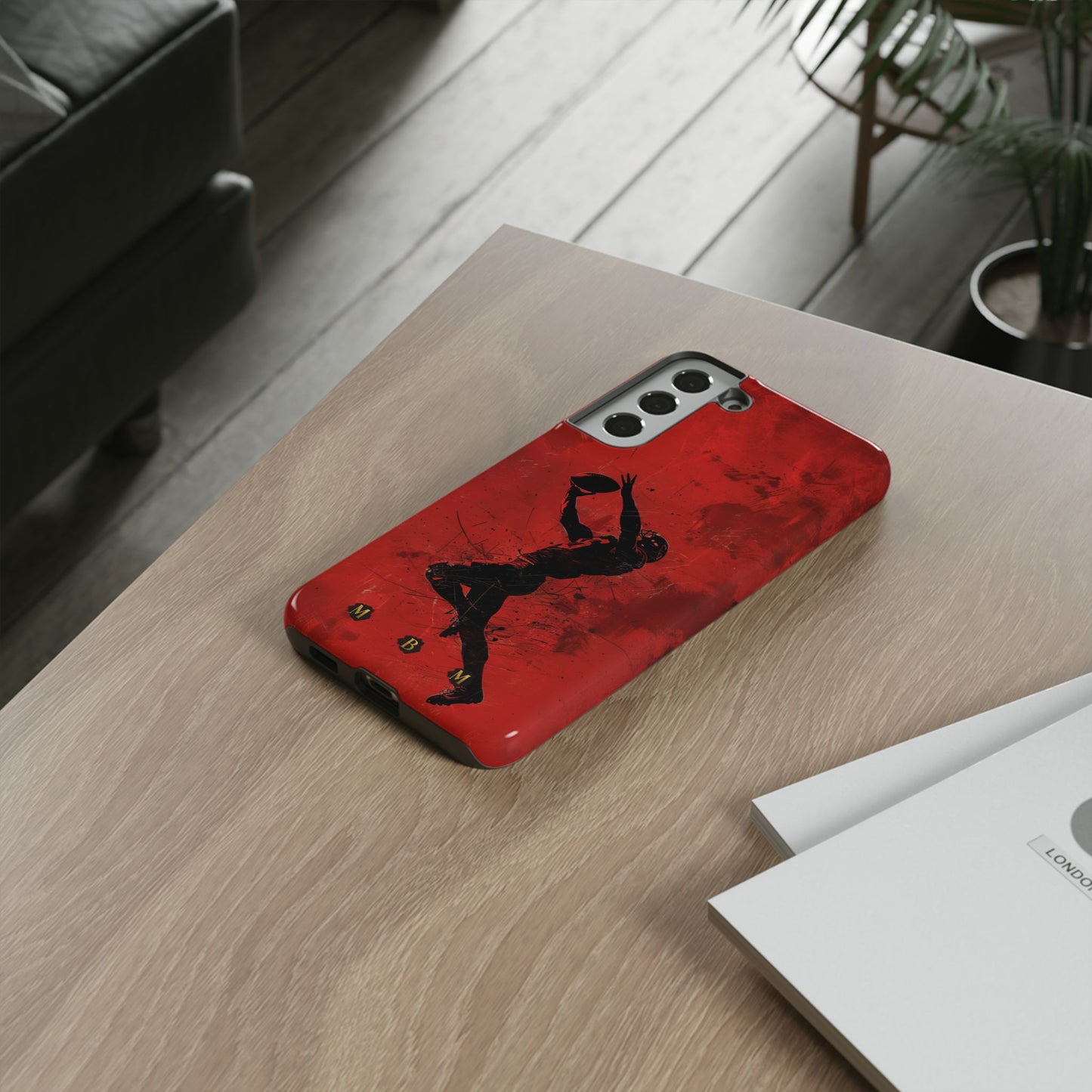 Red 1st & 10 Samsung Galaxy S Tough Case
