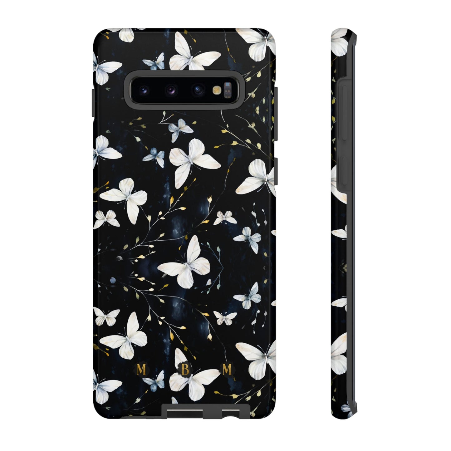 White Butterflies Samsung Galaxy S Tough Case