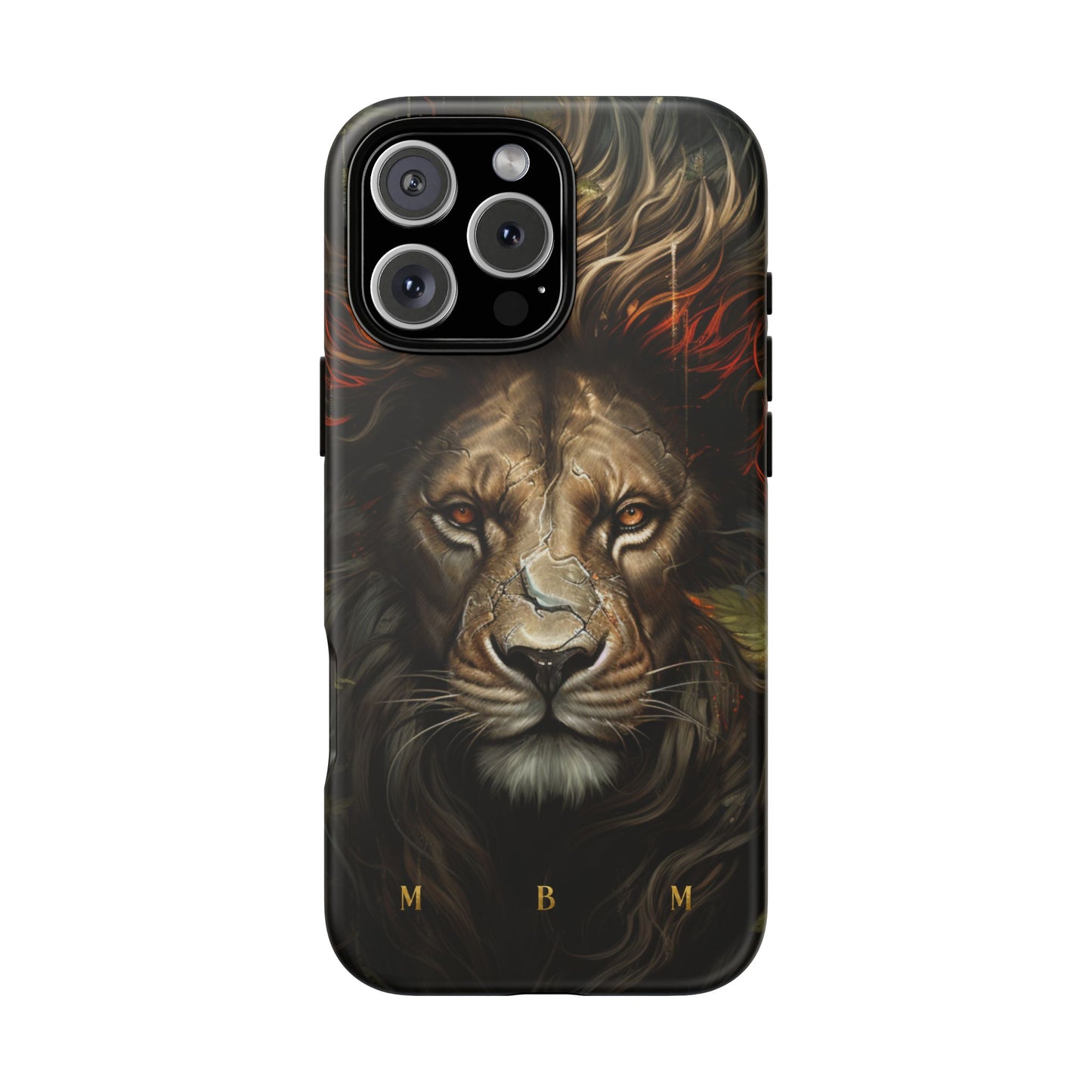 Dark Lion iPhone Tough Case