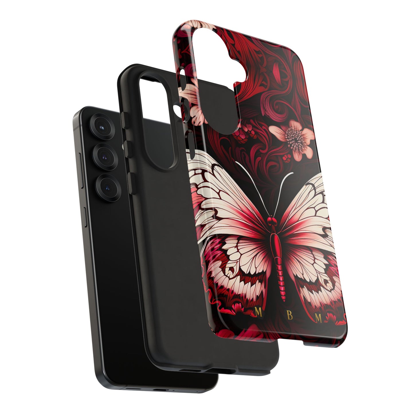 Vintage Butterfly Samsung Galaxy S Tough Case