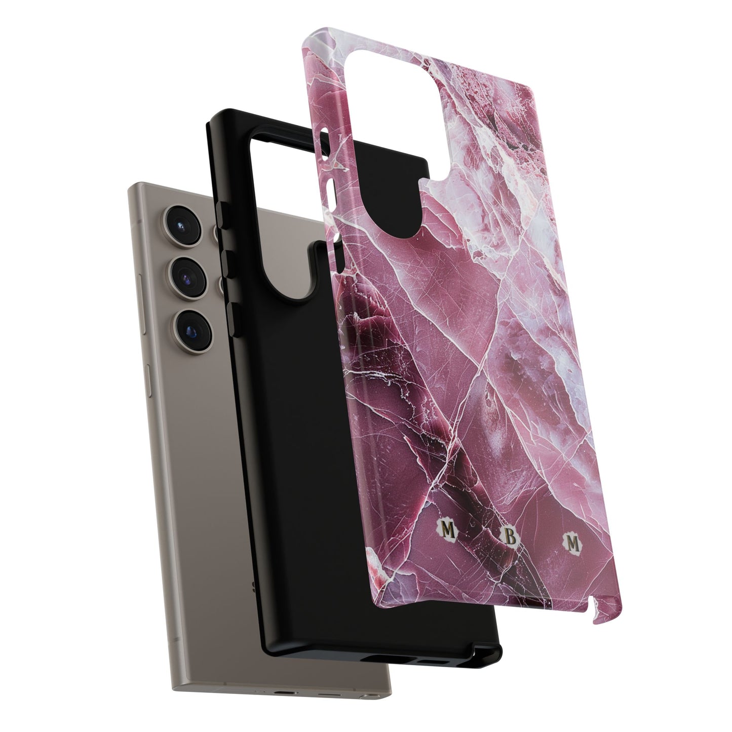 Pink Marble Samsung Galaxy S Tough Case