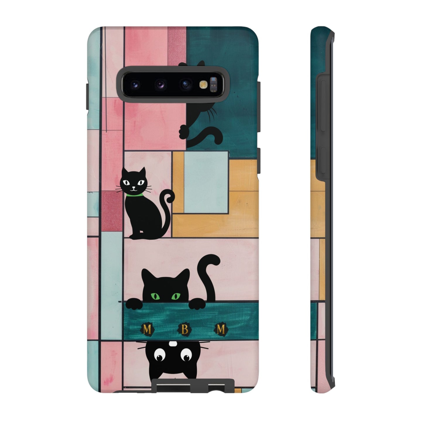 Block Cats Samsung Galaxy S Tough Case