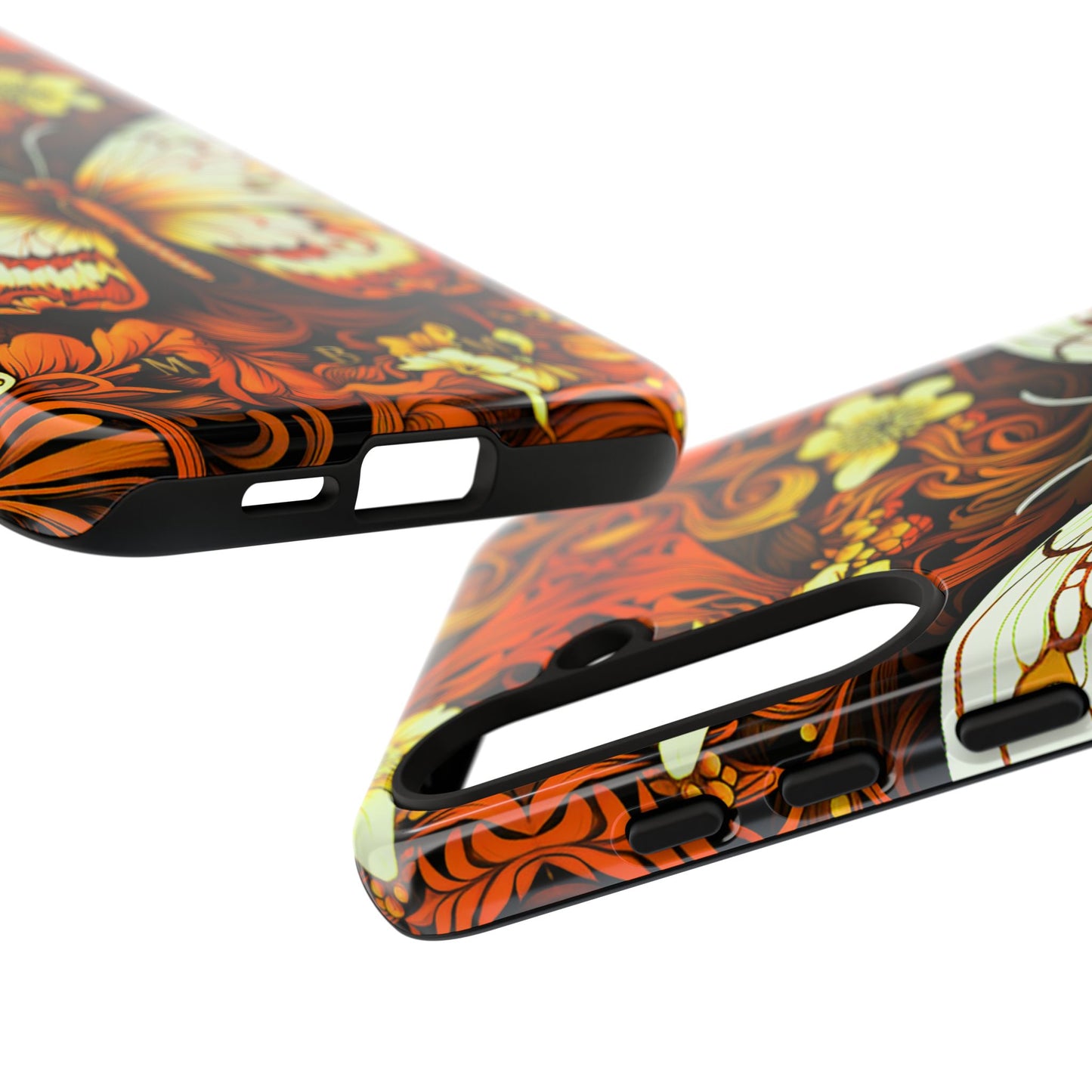 Vintage Orange Samsung Galaxy S Tough Case