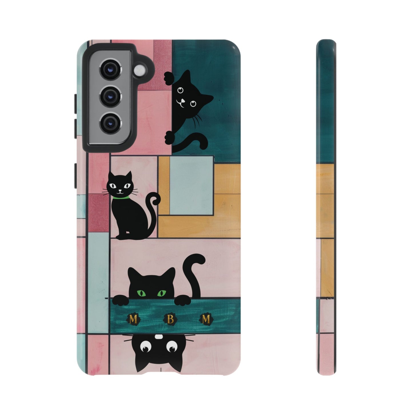 Block Cats Samsung Galaxy S Tough Case