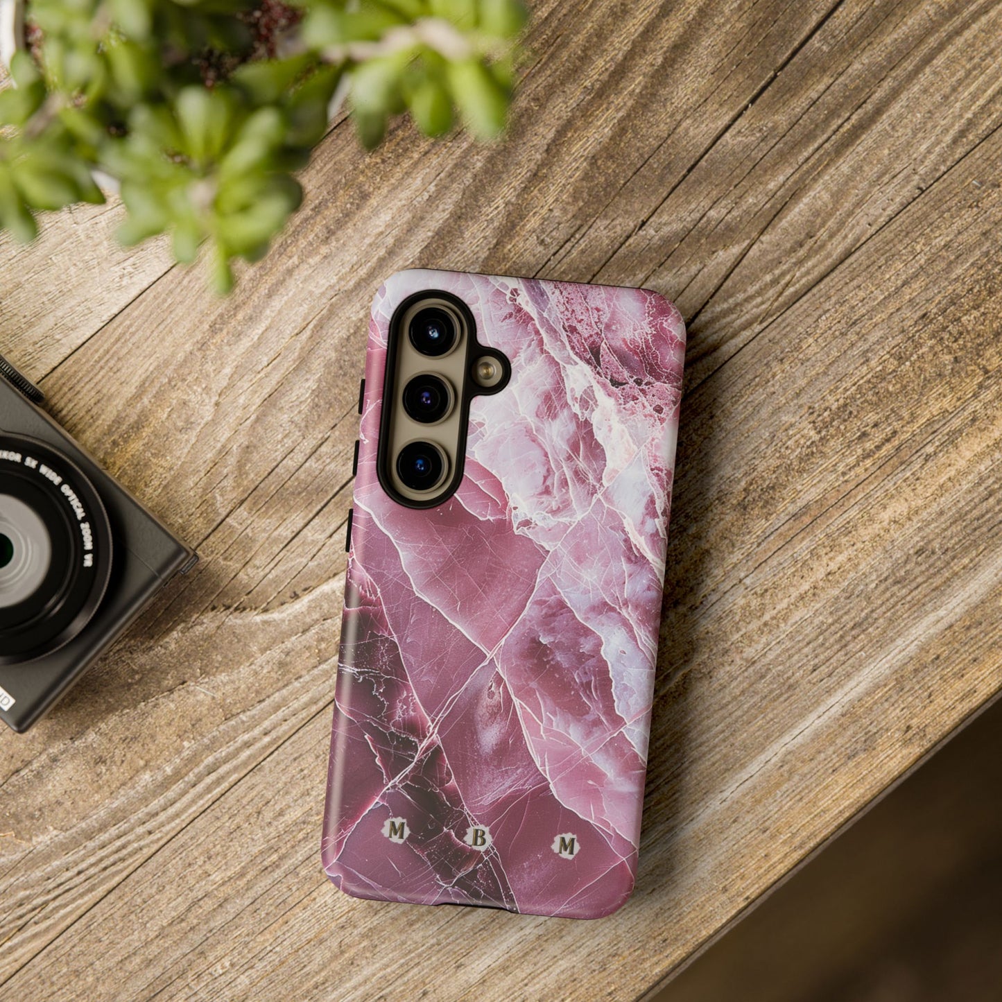 Pink Marble Samsung Galaxy S Tough Case