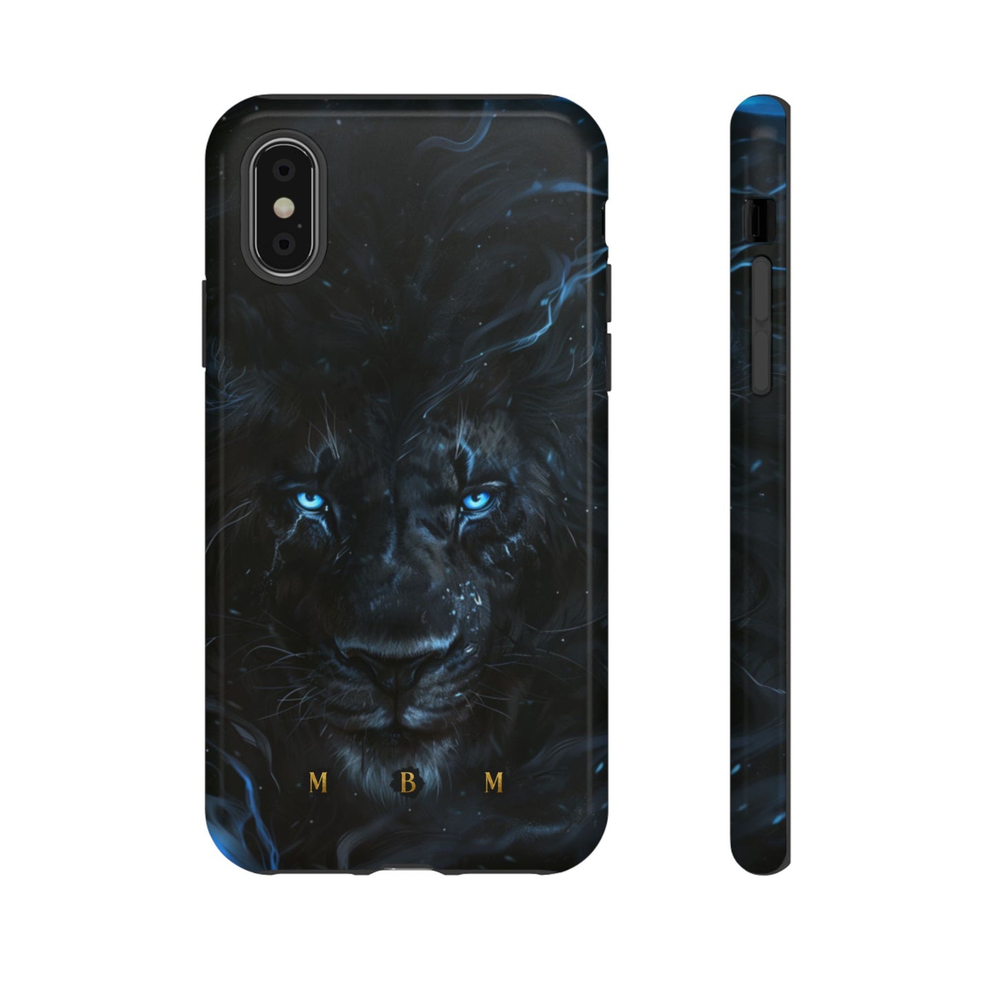 Black Lion iPhone Tough Case