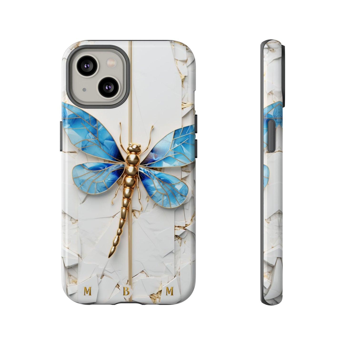 Dragonfly Blue iPhone Tough Case