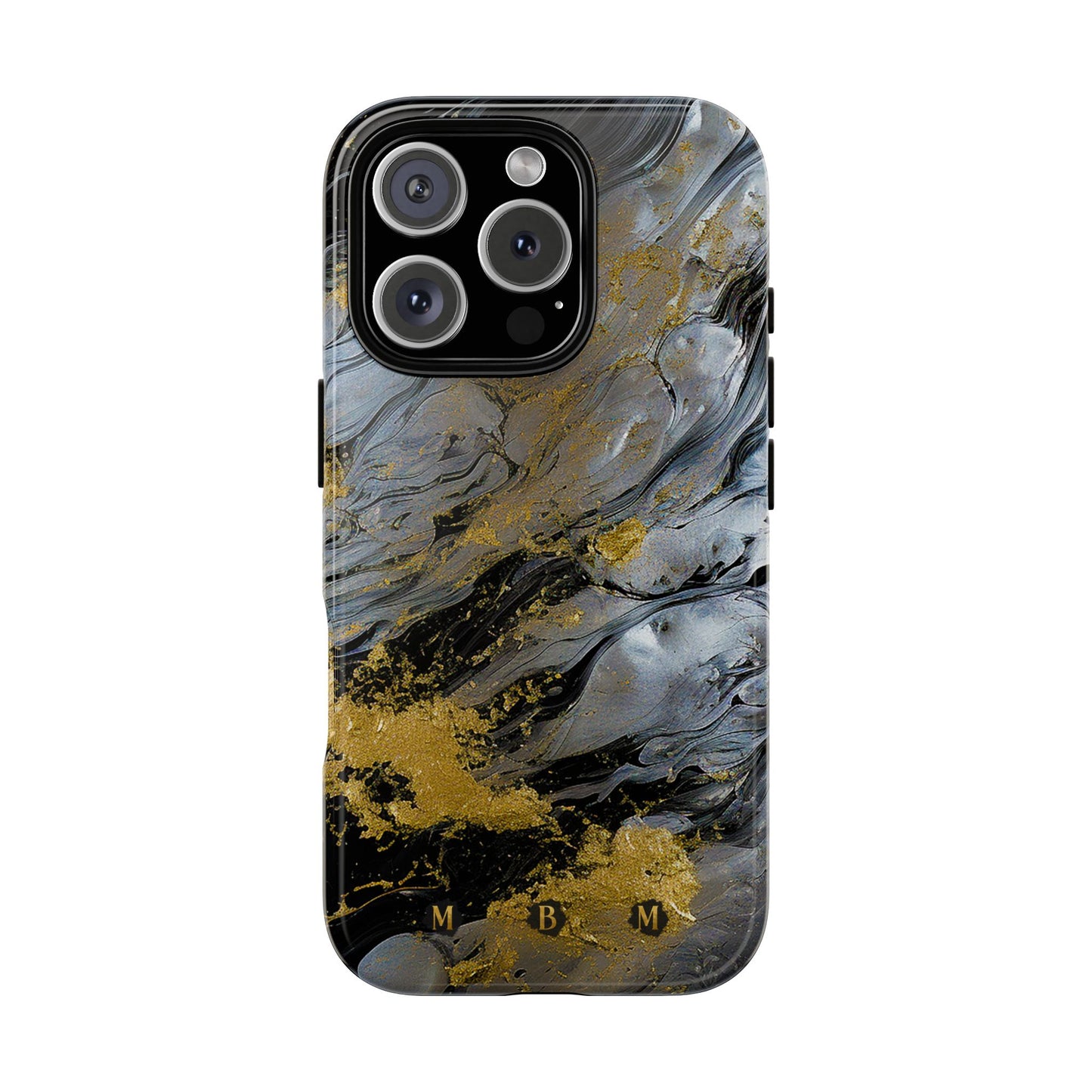 Tarnished Silver iPhone Tough Case