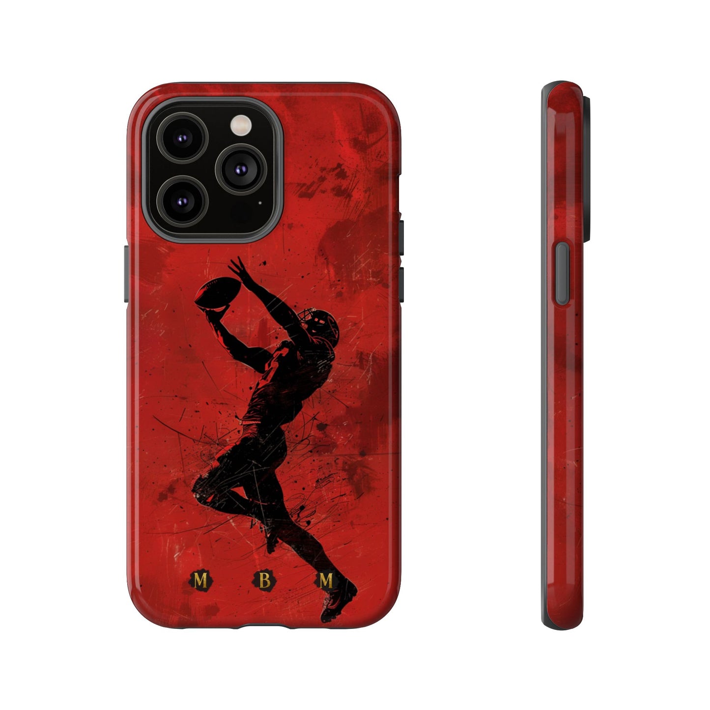 Red 1st & 10 iPhone Tough Case