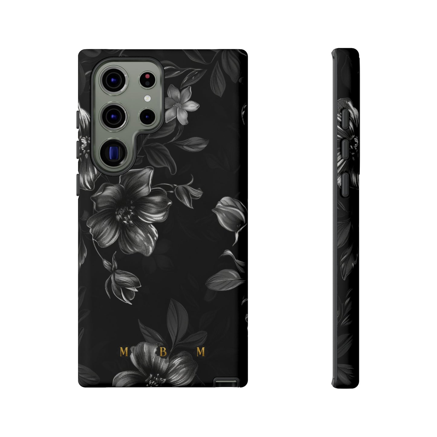 Midnight Flora Samsung Galaxy S Tough Case
