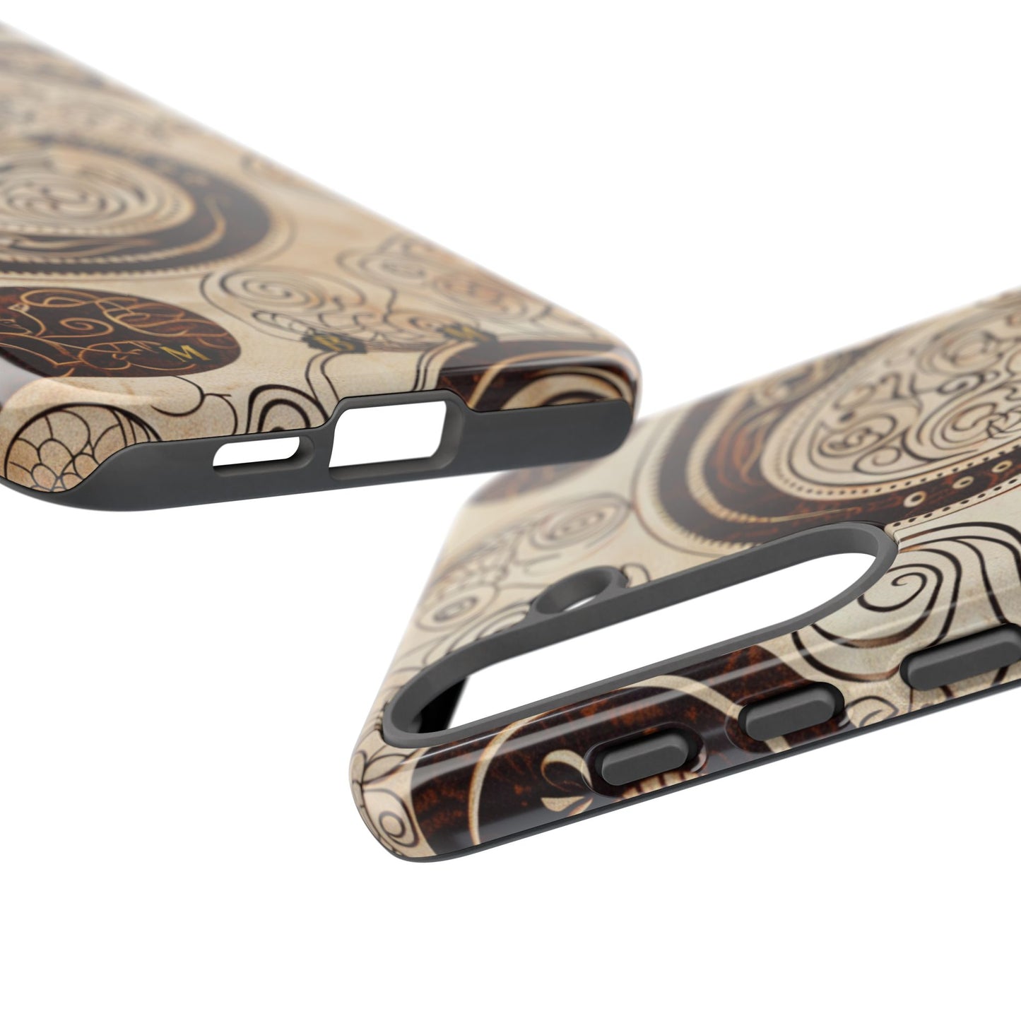 Sepia Scroll Samsung Galaxy S Tough Case