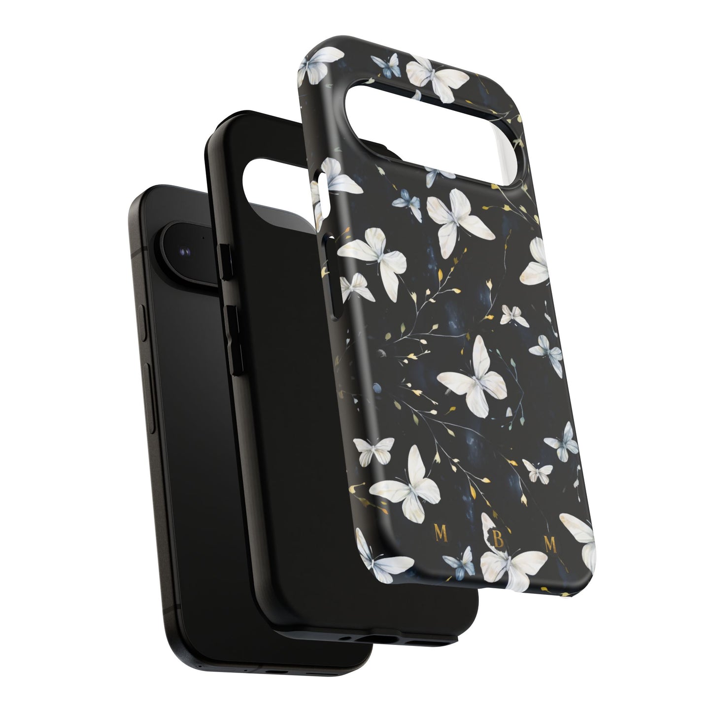 White Butterflies Google Pixel Tough Case