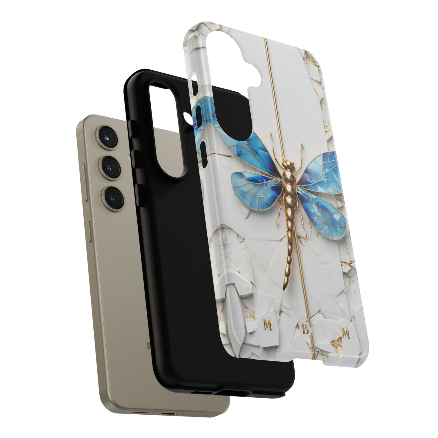 Dragonfly Blue Samsung Galaxy S Tough Case