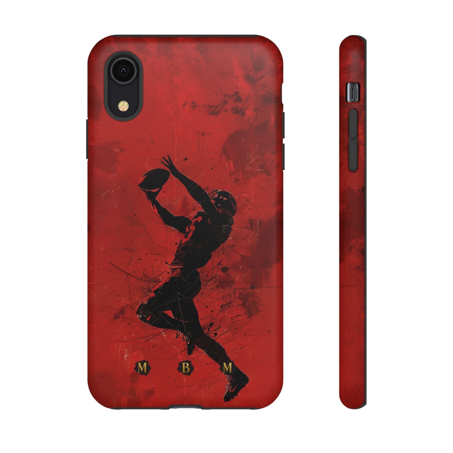 Red 1st & 10 iPhone Tough Case