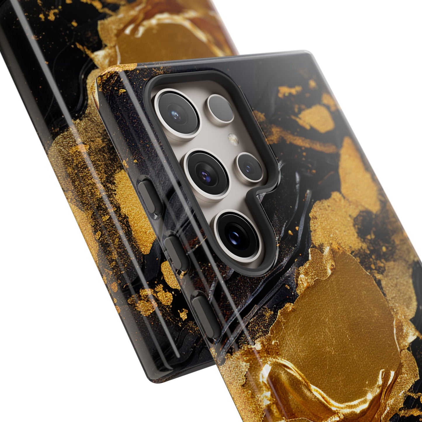 Black Gold Samsung Galaxy S Tough Case