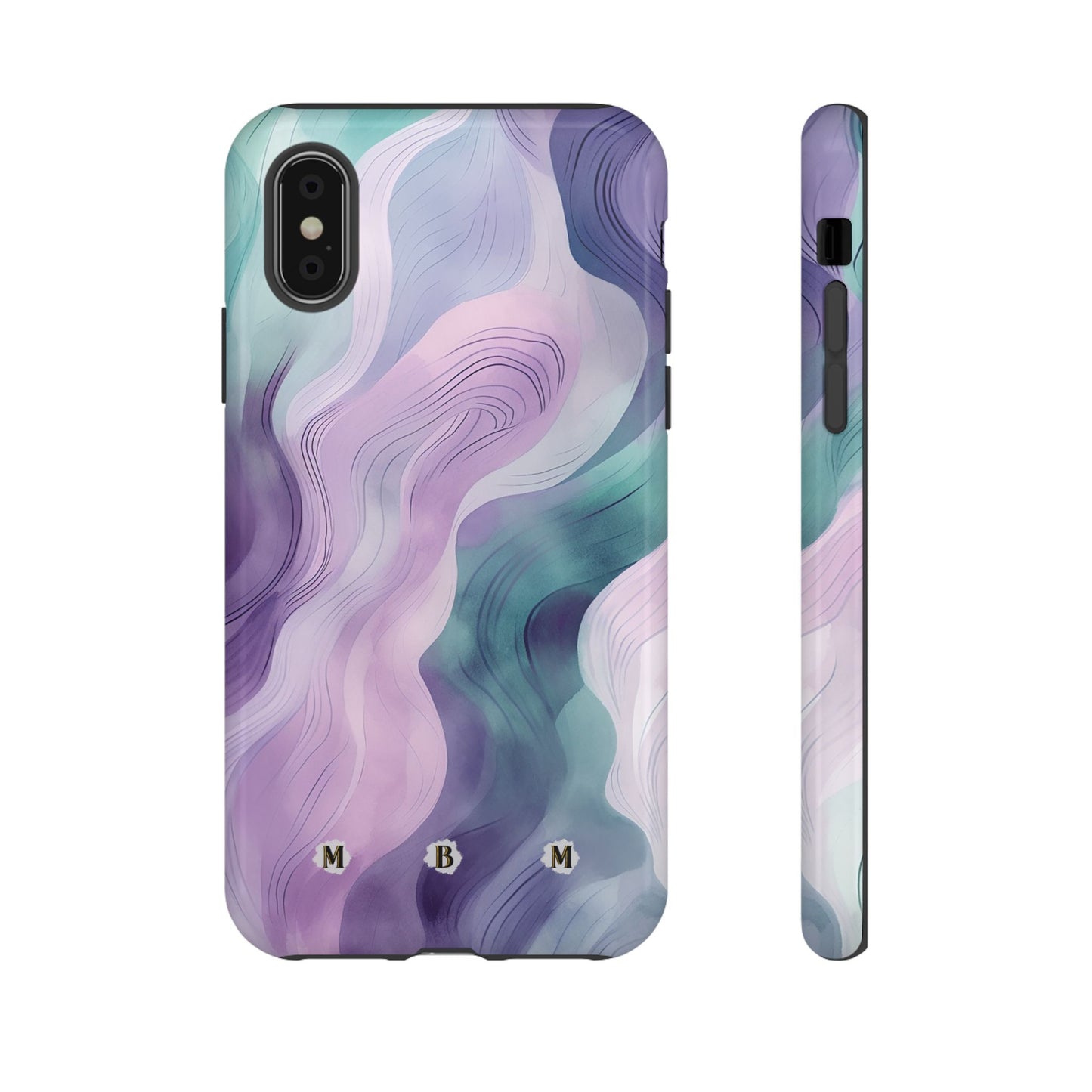 Pastel Wave iPhone Tough Case