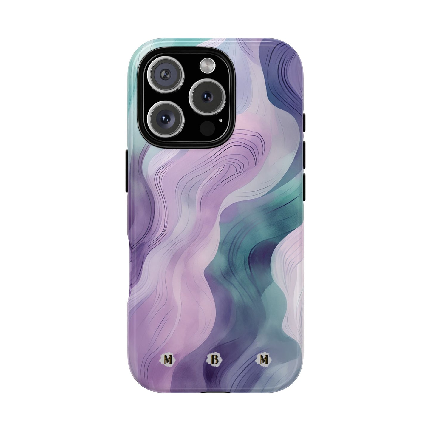 Pastel Wave iPhone Tough Case