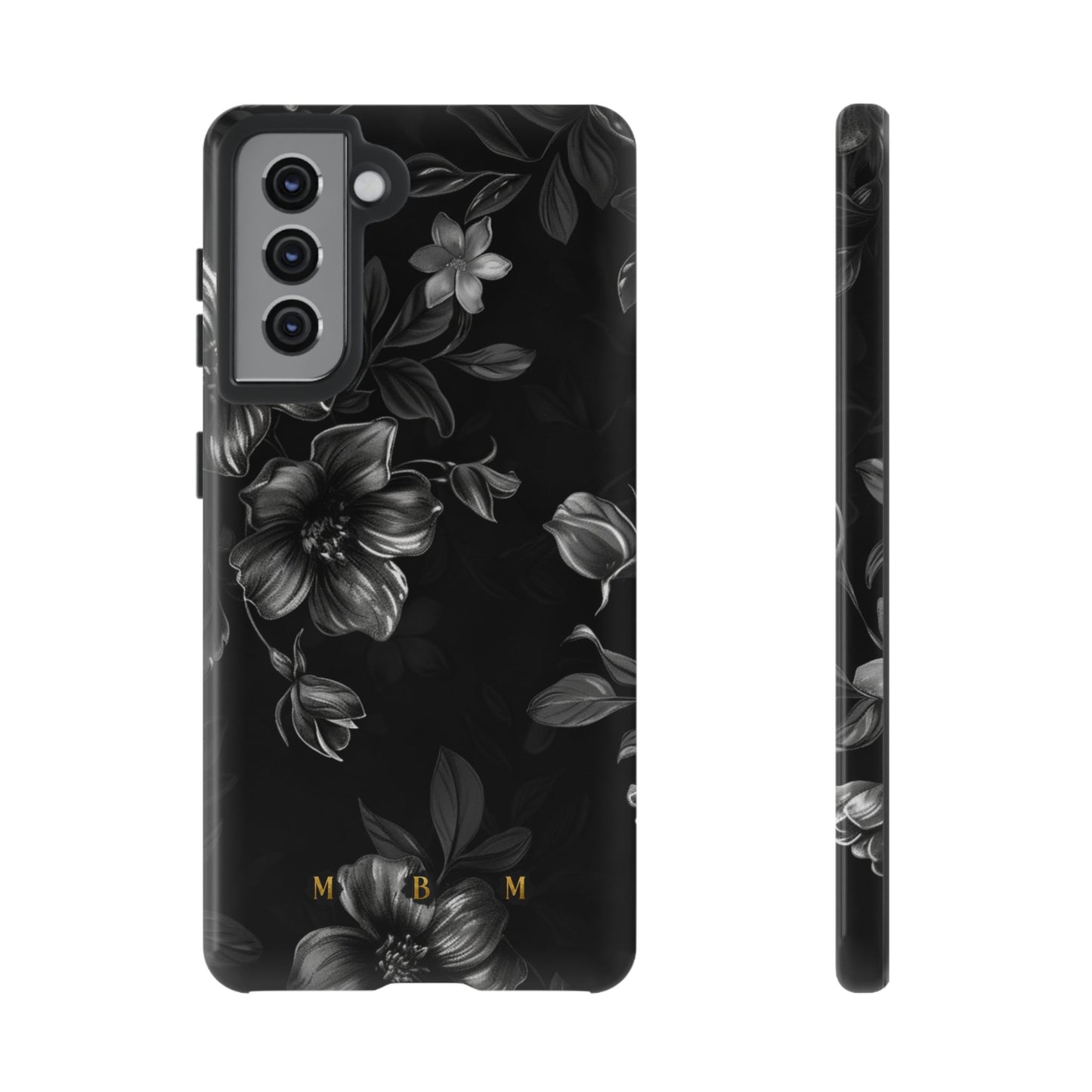 Midnight Flora Samsung Galaxy S Tough Case