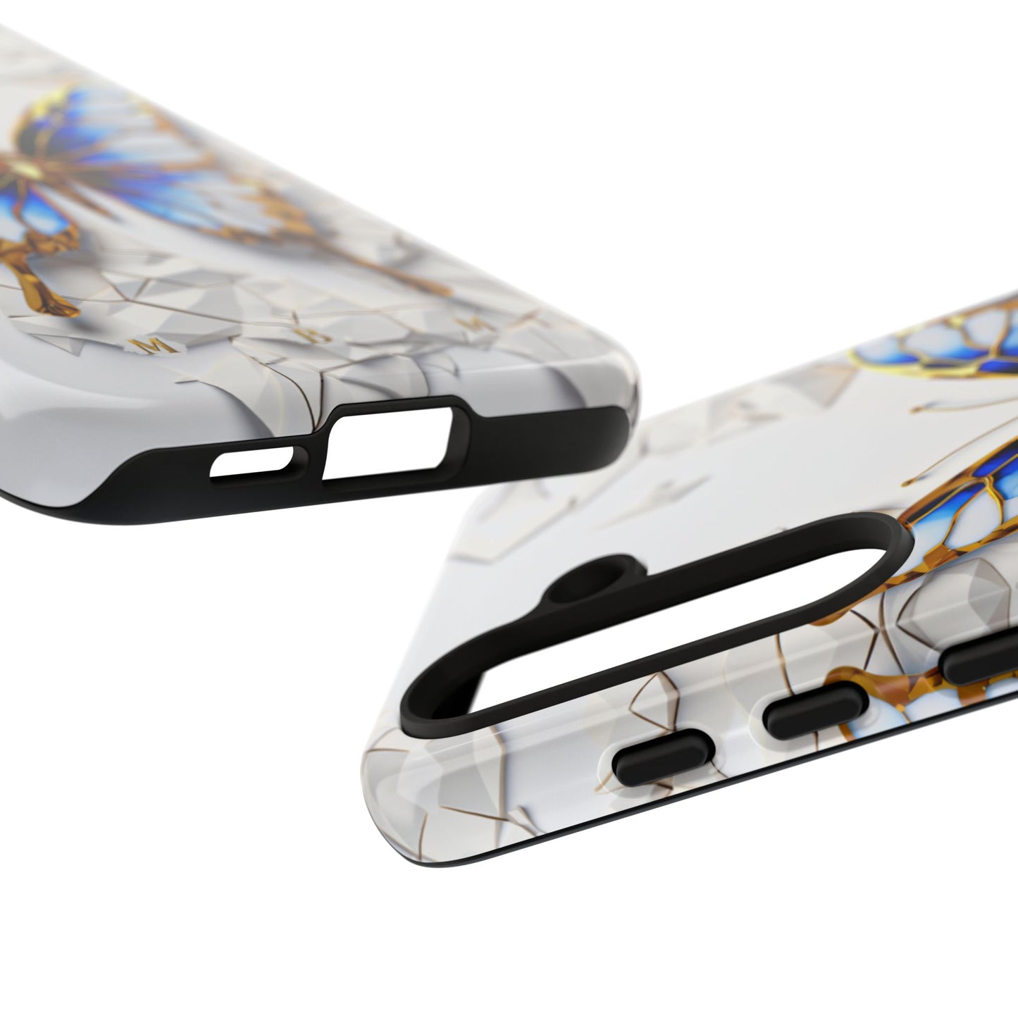 Sapphire Butterfly Samsung Galaxy S Tough Case