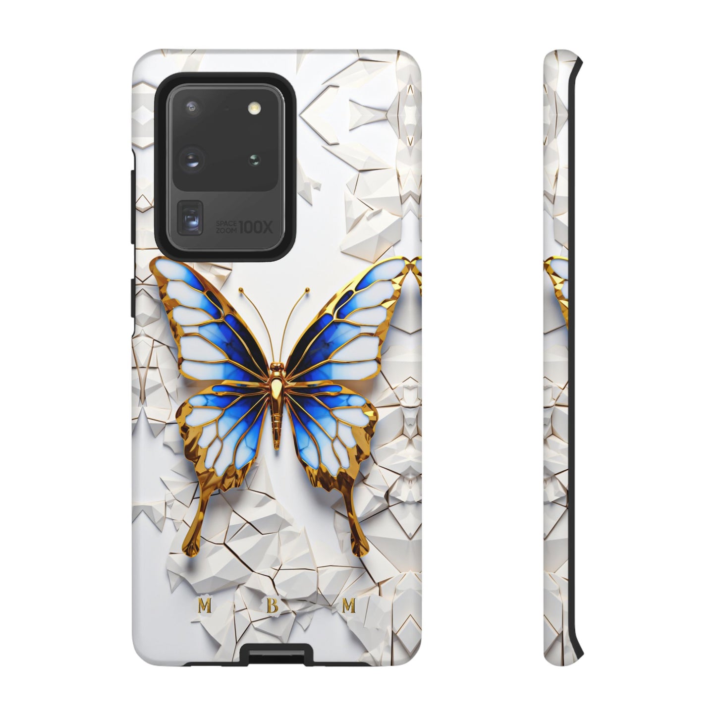 Sapphire Butterfly Samsung Galaxy S Tough Case