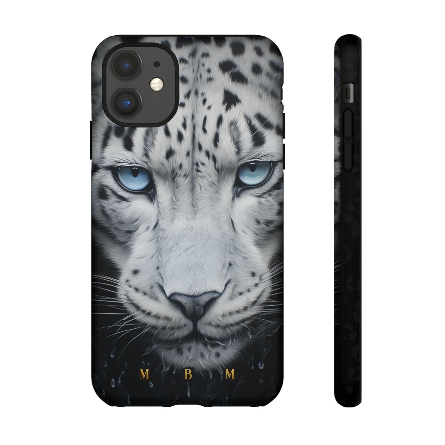 White Leopard iPhone Tough Case