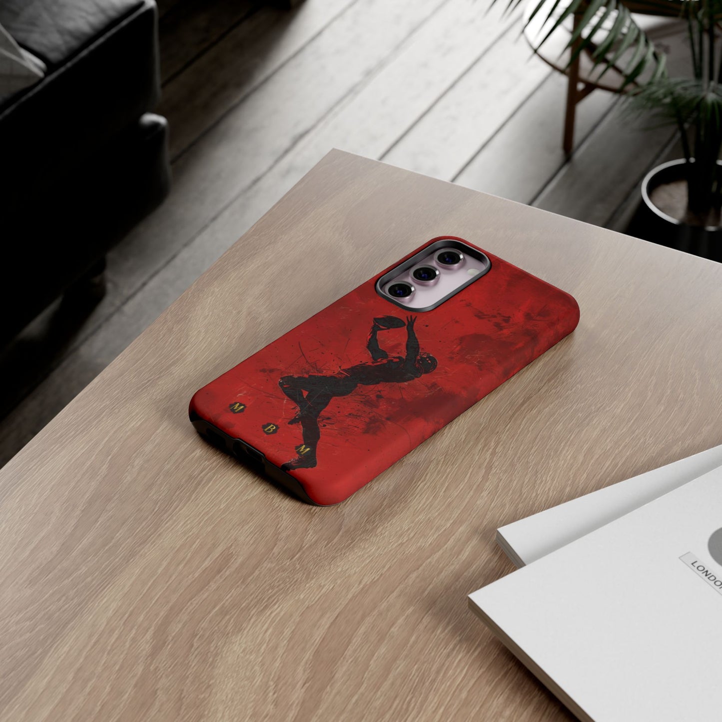 Red 1st & 10 Samsung Galaxy S Tough Case