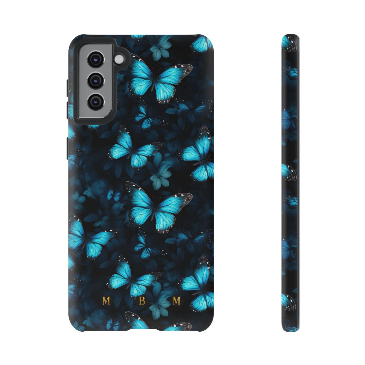 Blue Butterflies Samsung Galaxy S Tough Case