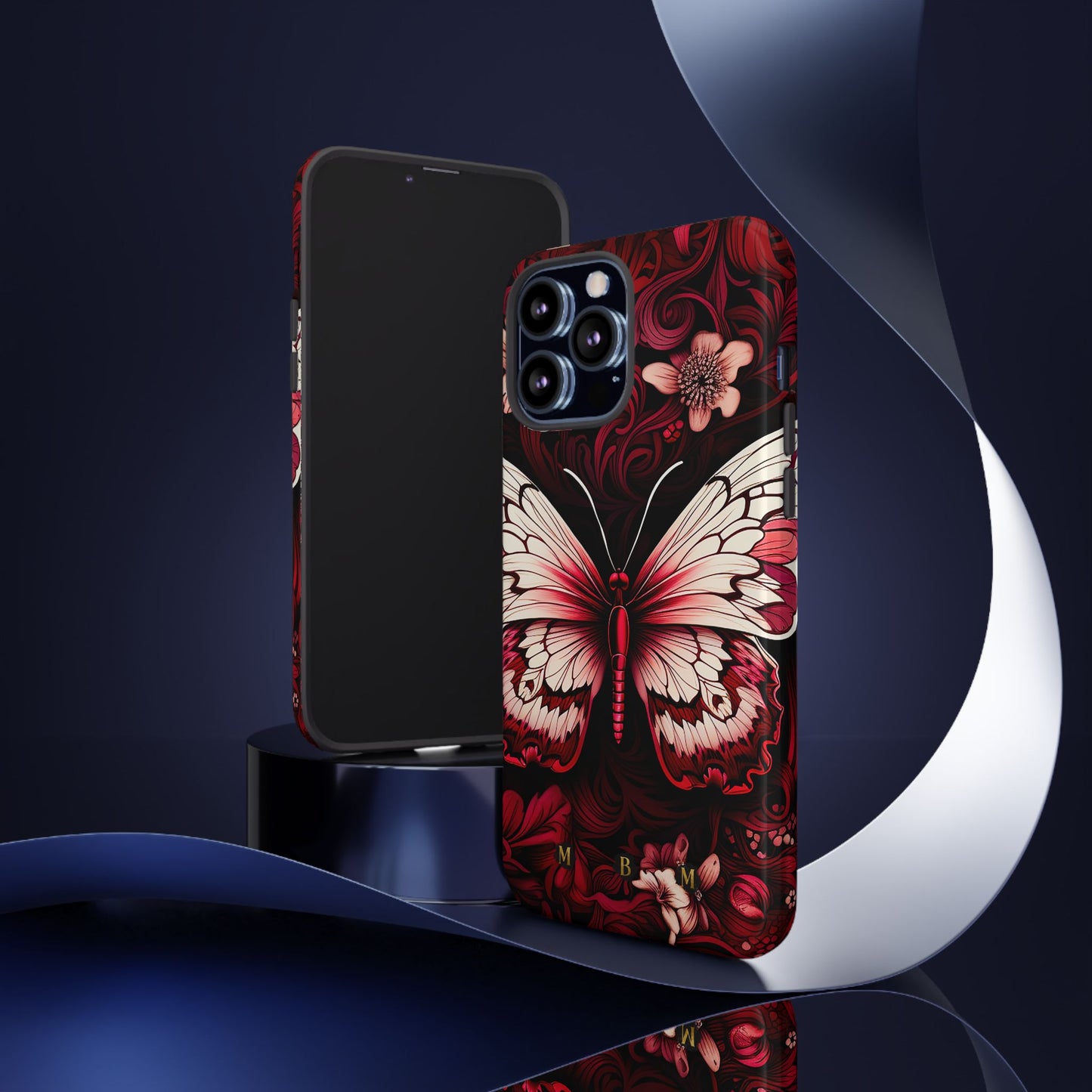 Vintage Butterfly iPhone Tough Case