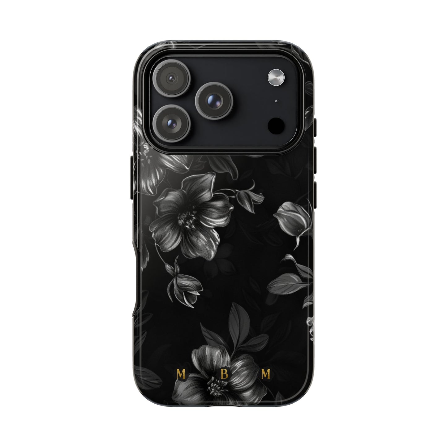 Midnight Flora iPhone Tough Case