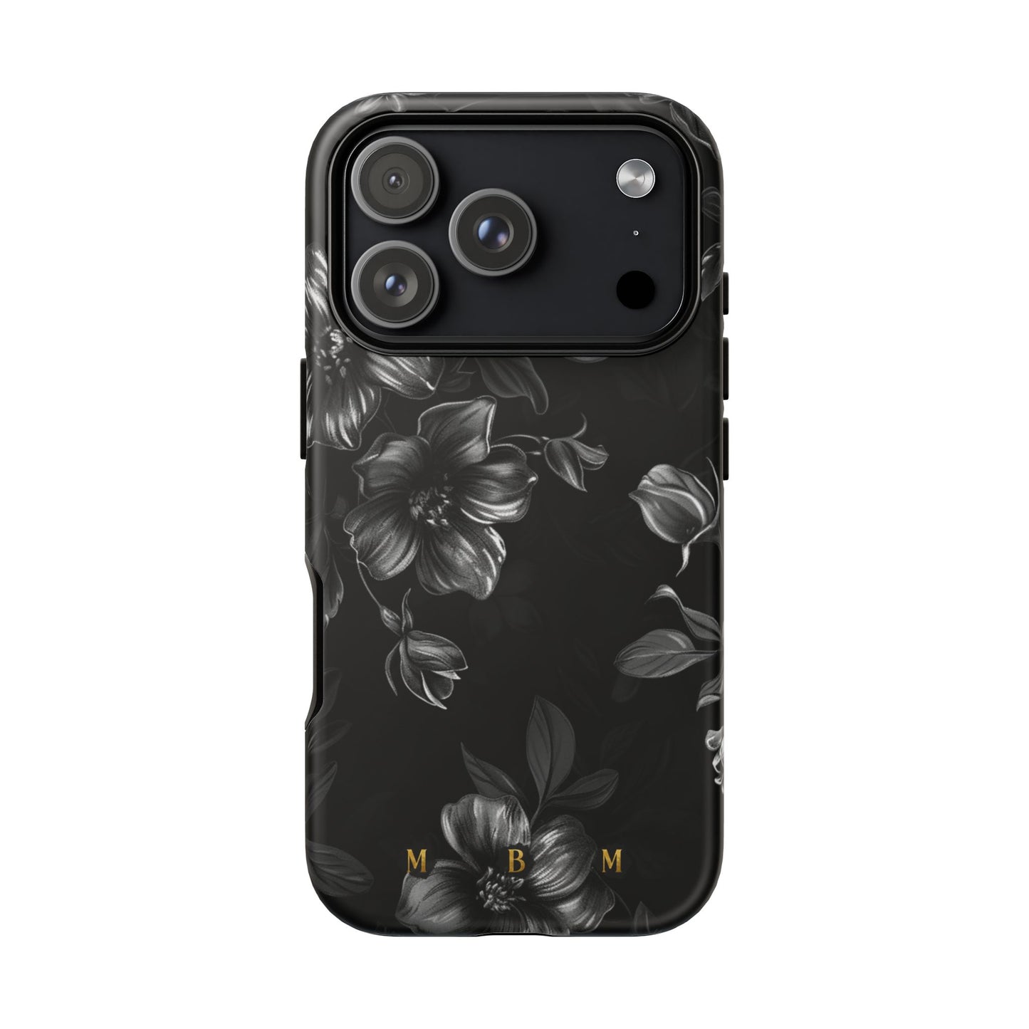 Midnight Flora iPhone Tough Case